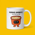 Hummus Among Us Funny Food Pun Mug for Dip Lovers