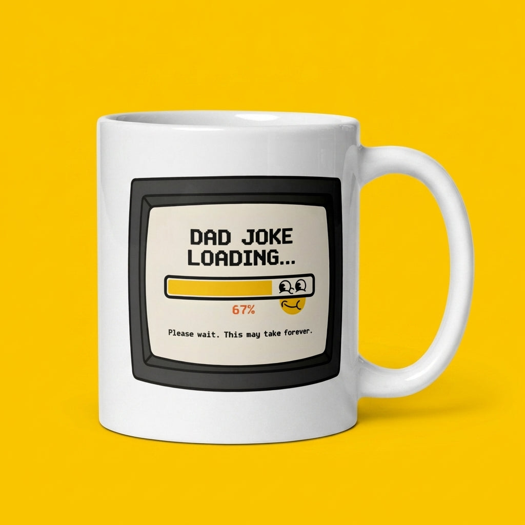 Dad Joke Loading Funny Father’s Day Mug Gift for Dad