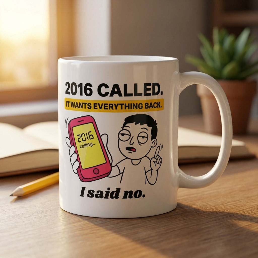 2016 Called It Wants Everything Back Funny Nostalgia Meme Mug