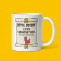 Cats Choose You Funny Cat Mug for Cat Lovers and Pet Parents