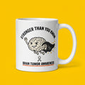Stronger Than You Know Brain Tumor Awareness Mug Support Gift