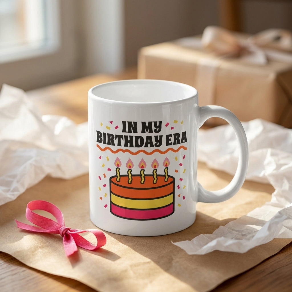 In My Birthday Era Funny Birthday Mug Gift for Her