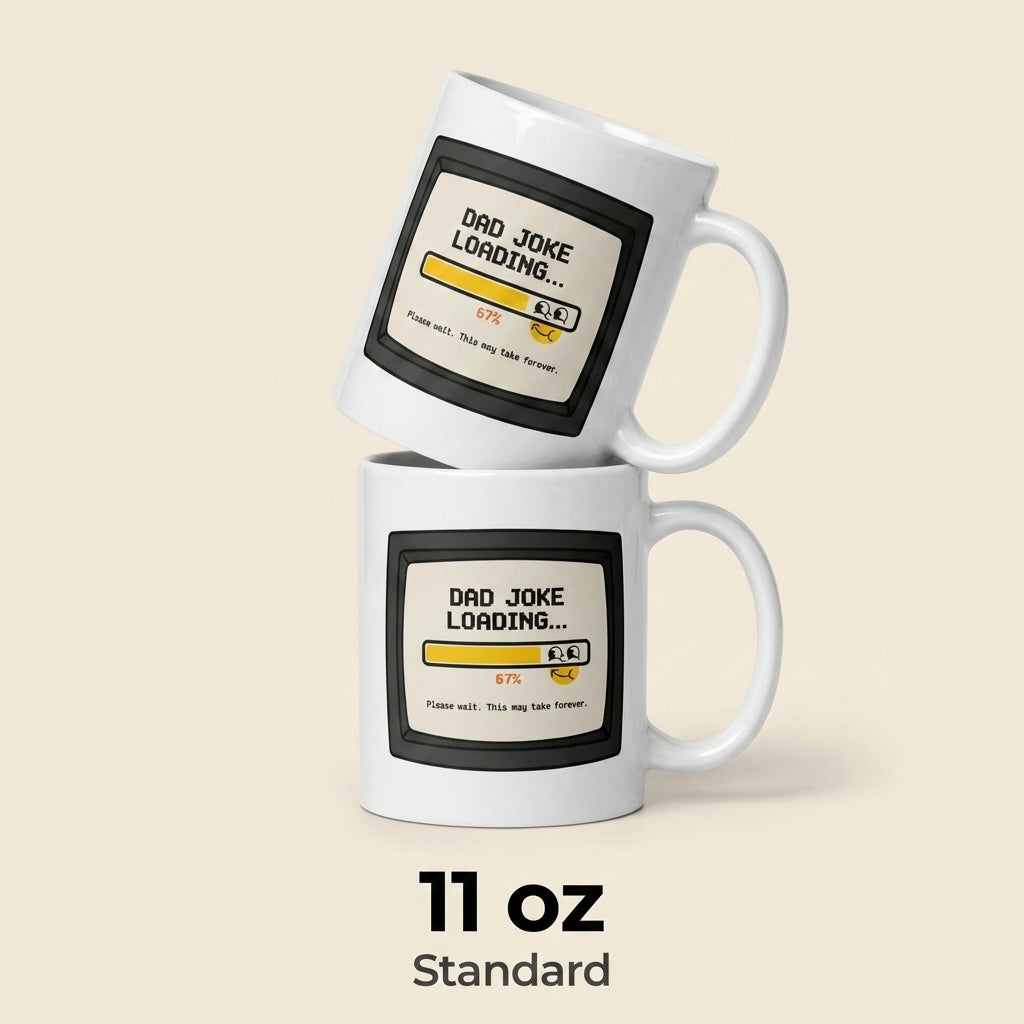 Dad Joke Loading Funny Father’s Day Mug Gift for Dad