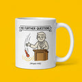 No Further Questions Funny Lawyer Mug Drop Mic Courtroom Gift