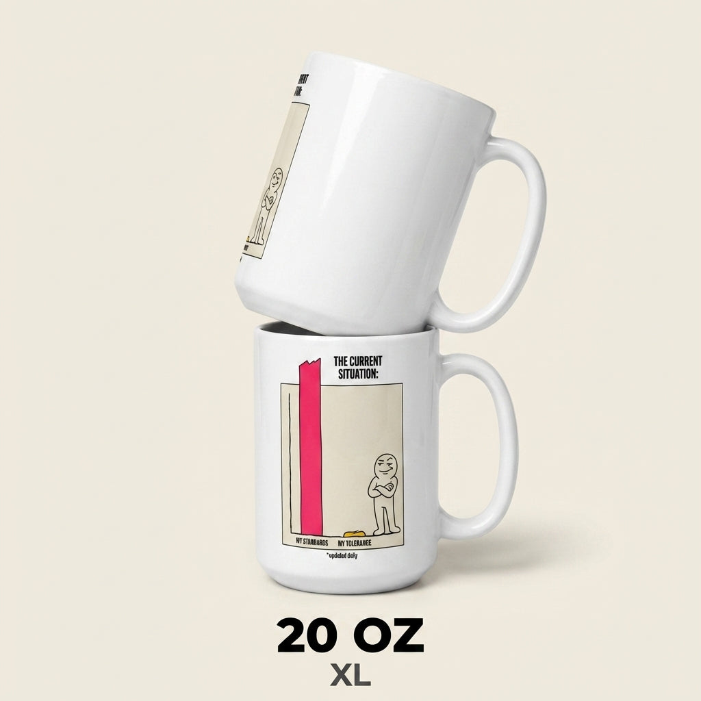 My Standards My Tolerance Funny Sarcastic Mug Relatable Coffee Cup