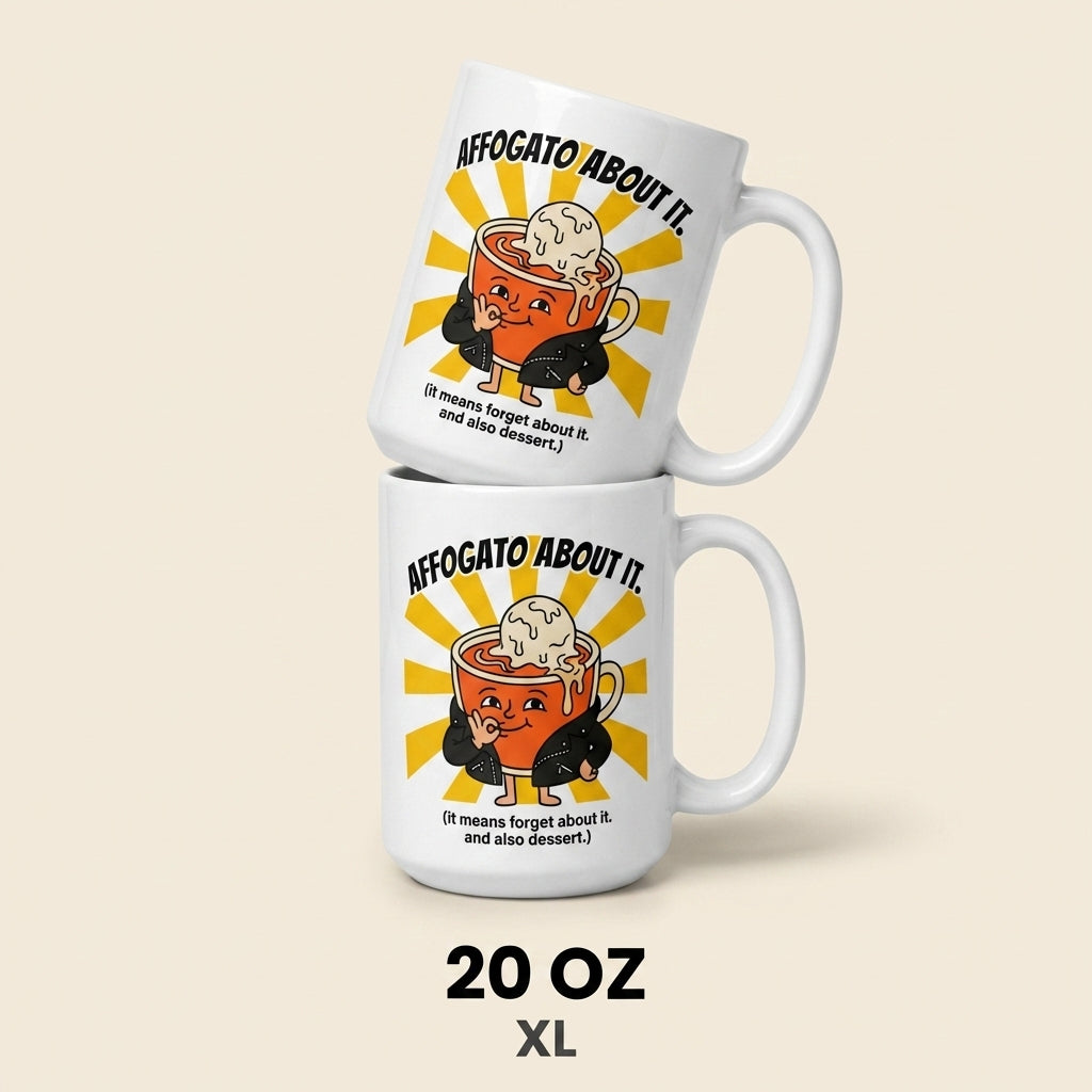 Affogato About It Funny Coffee Dessert Mug for Coffee Lovers