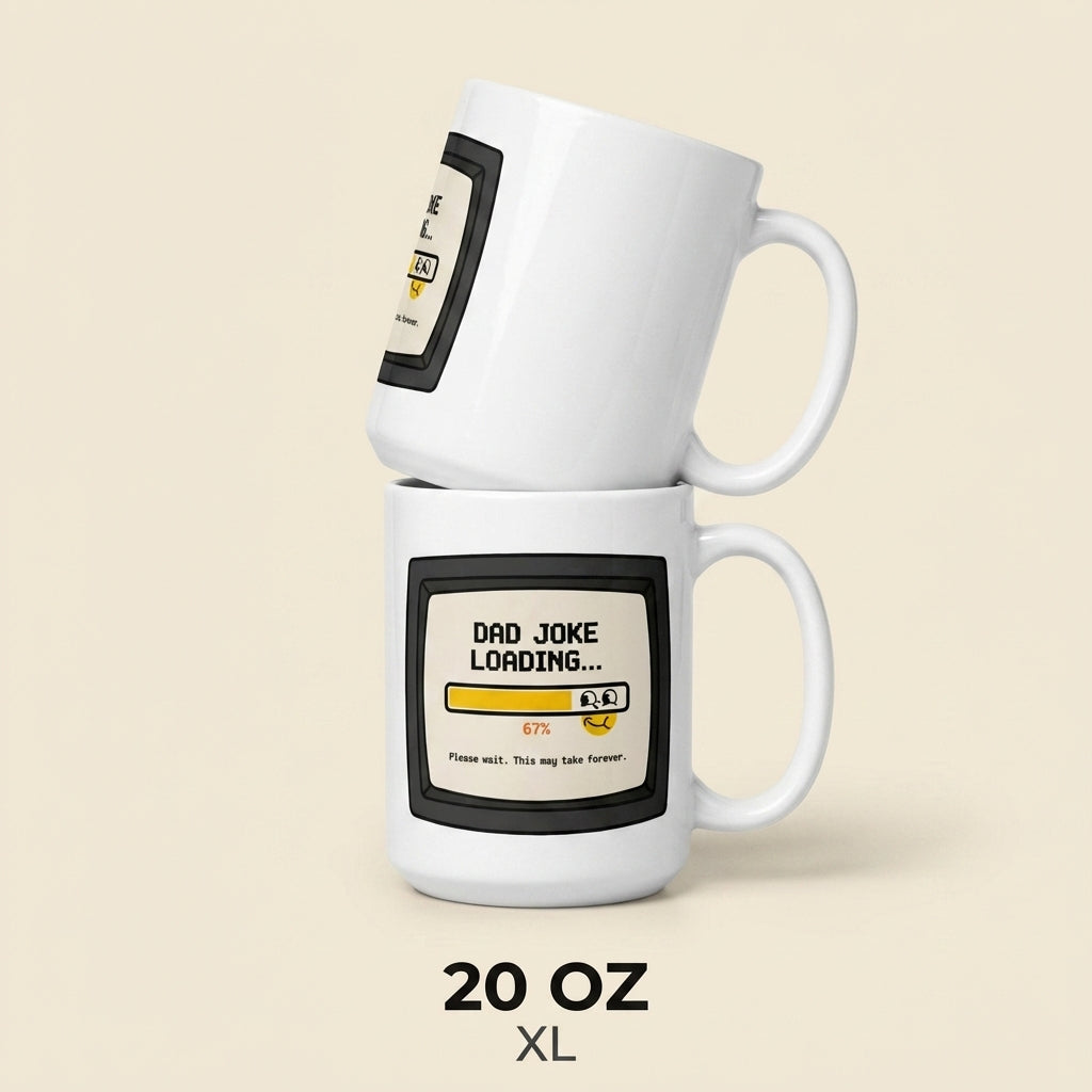Dad Joke Loading Funny Father’s Day Mug Gift for Dad